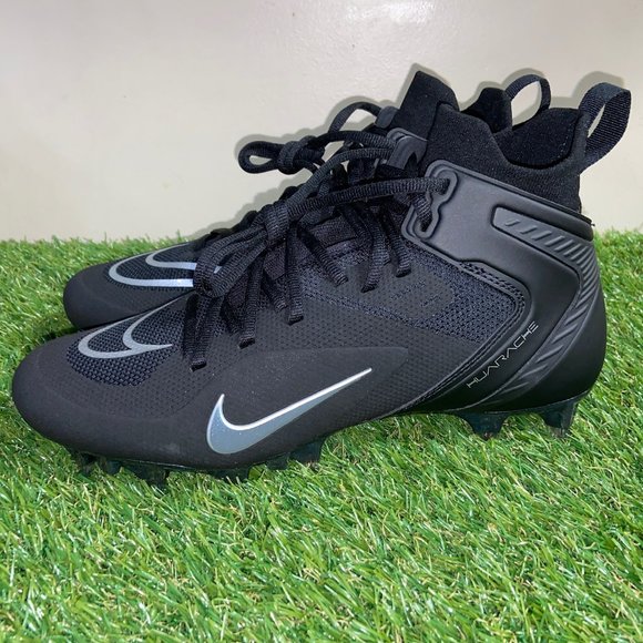 Nike Alpha Huarache 8 Elite Lacrosse Cleats Black Men’s Size 7.5 CW4440-001 NEW